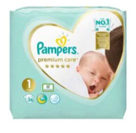 pampers niebieskie