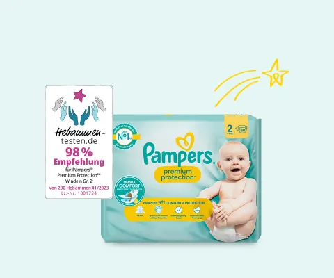 pampers premium protection 1 22 sztuki