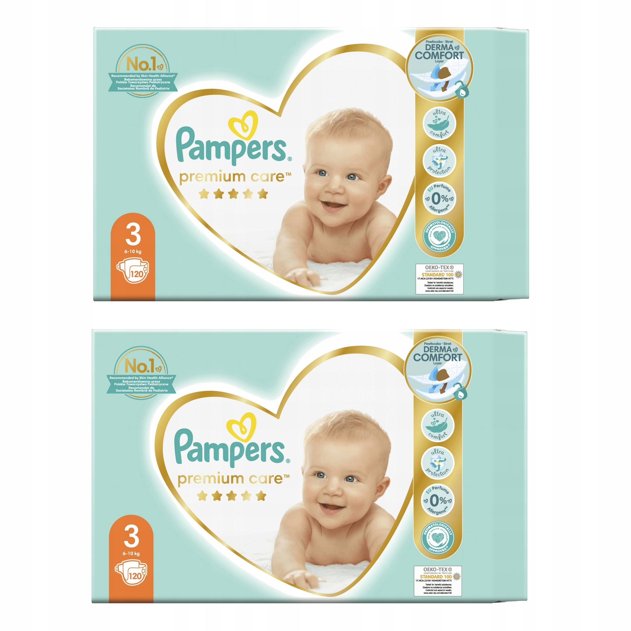 pampers premium care pieluchy jednorazowe rozmiar 3 midi 60 szt