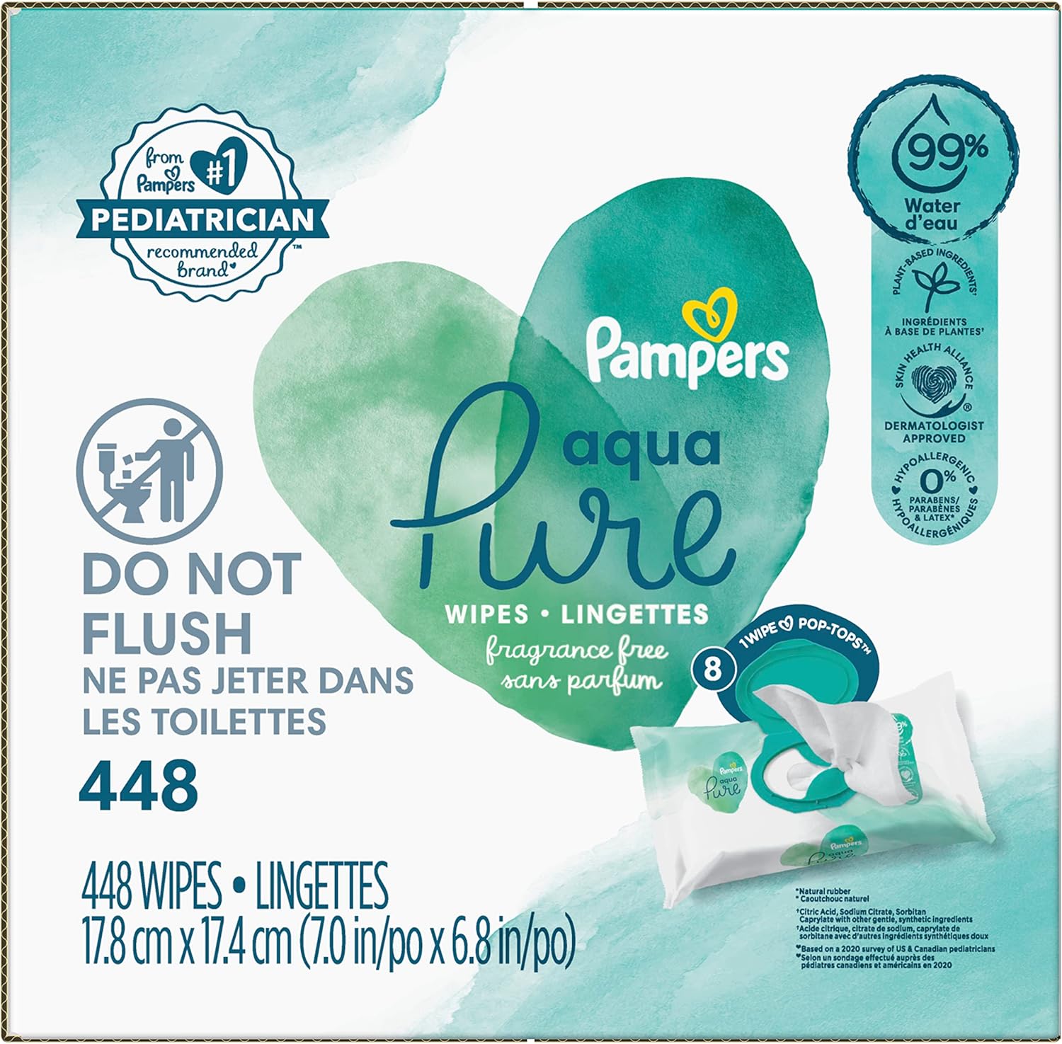 chusteczki water wipes czy pampers sensitive