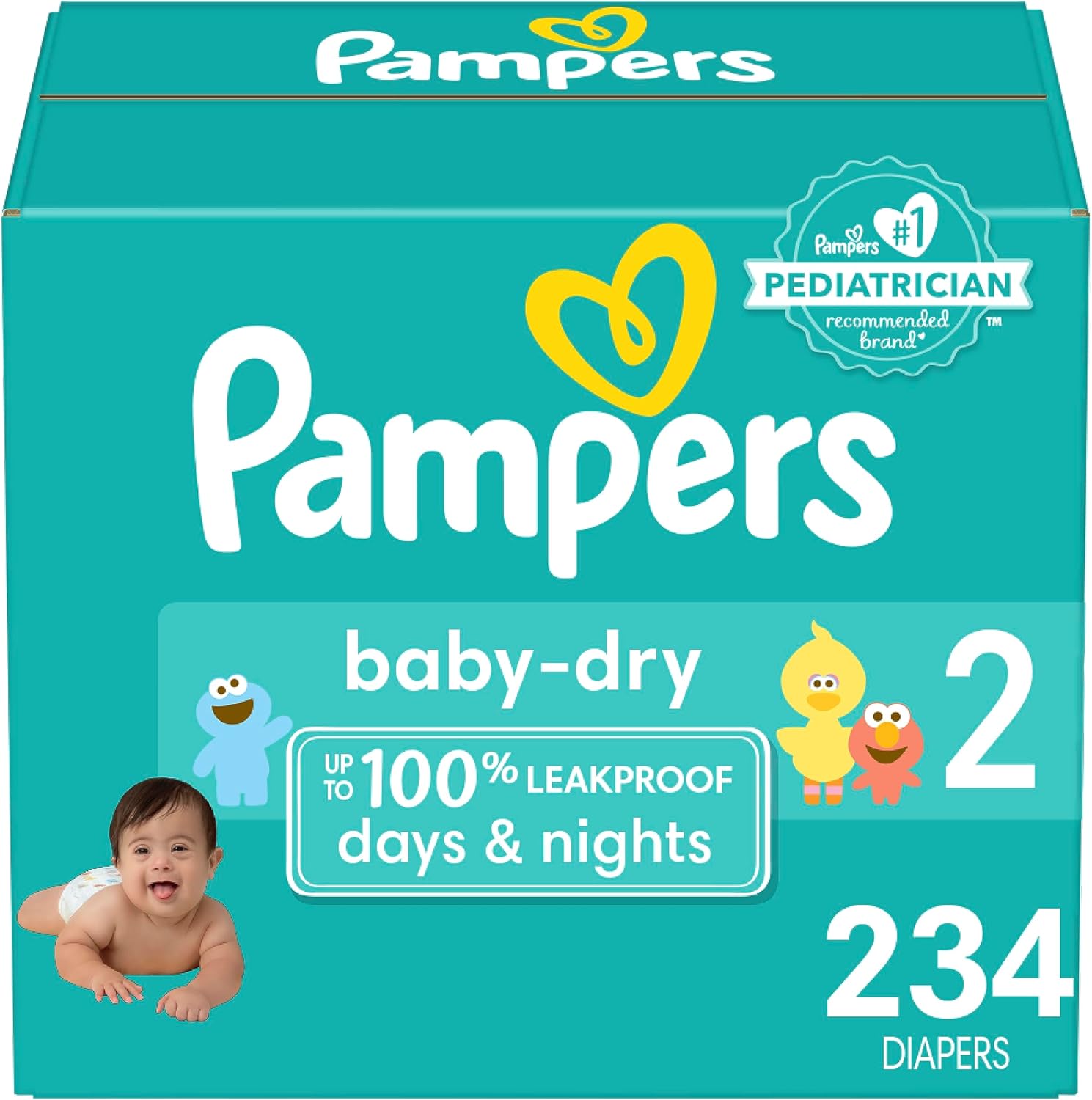 pieluchy pampers active baby mth 4 maxi 174szt