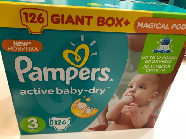 pampers 4+ po 70 szt