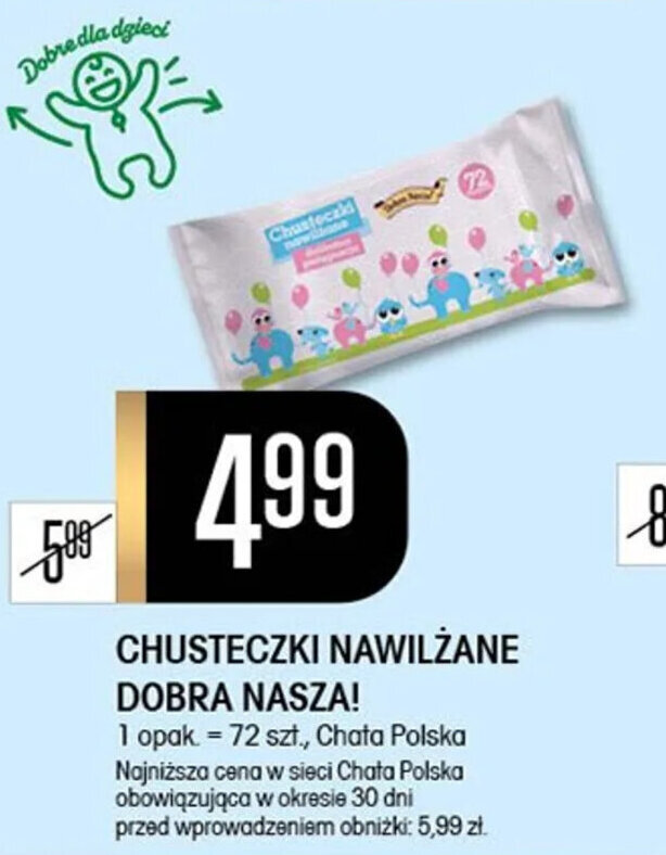 chusteczki nawilżane dada naturals