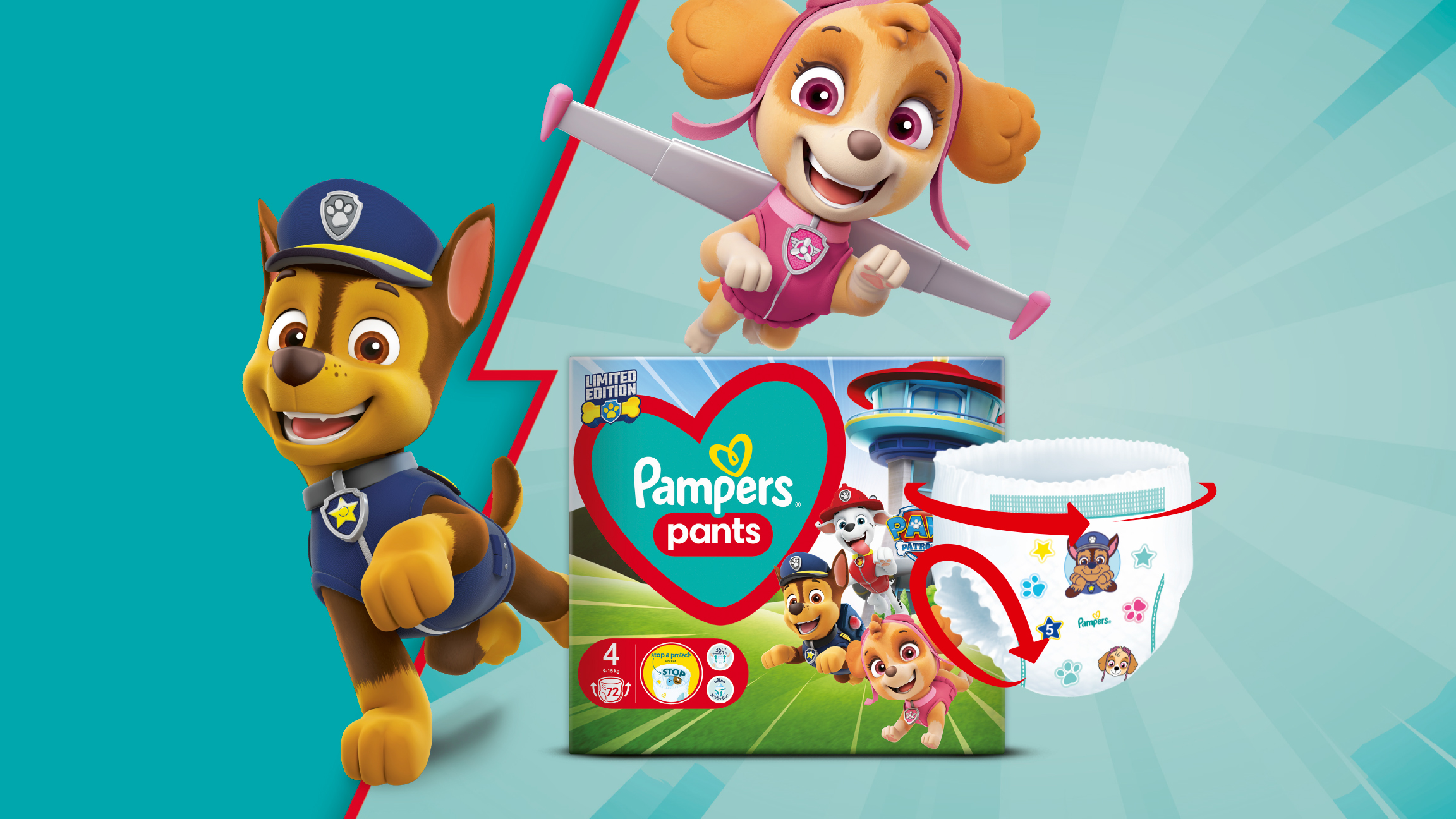 pampers 3 przedział wagowt