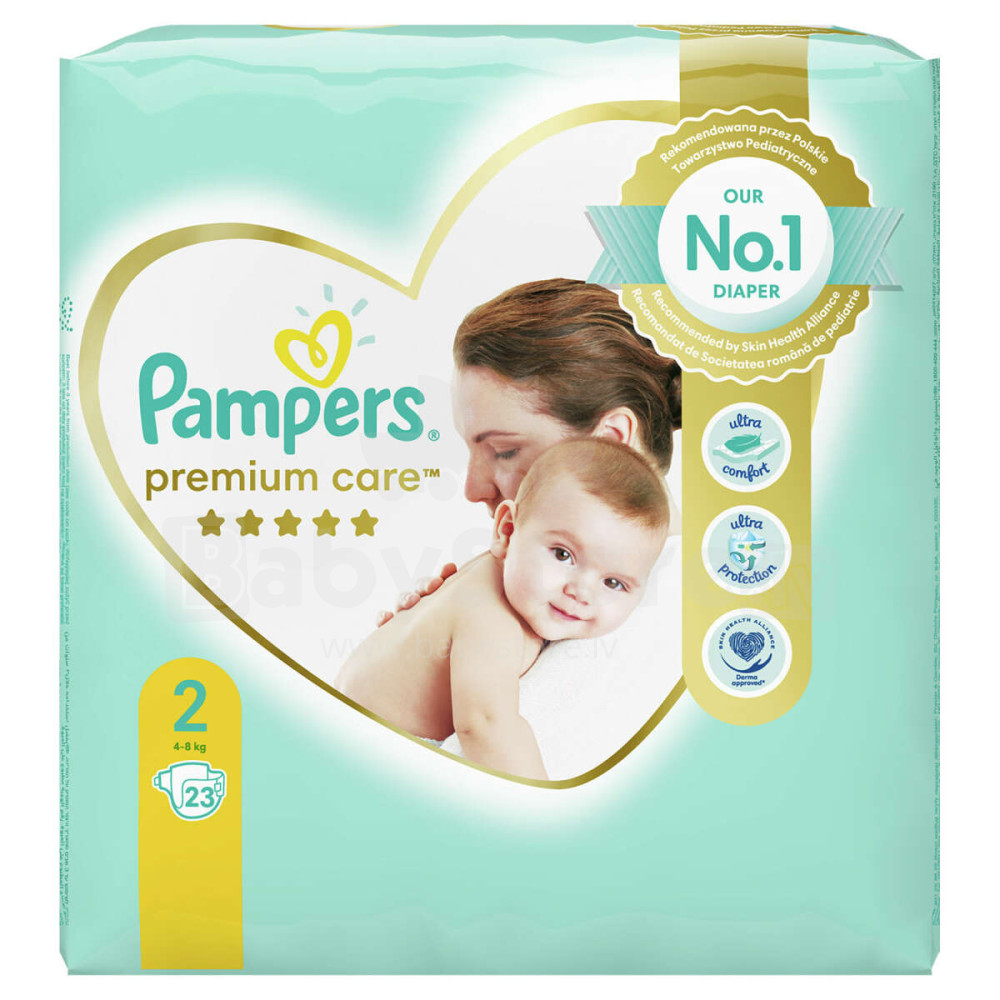 pampers premium care pieluchy 2 mini 80 szt