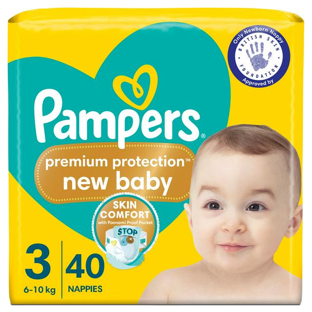 pampers new baby-dry pieluchy 1 newborn 2-5 kg 43 szt