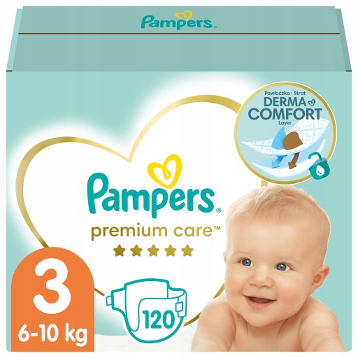 pampers duże opakowanie 88 szt 2-5kg