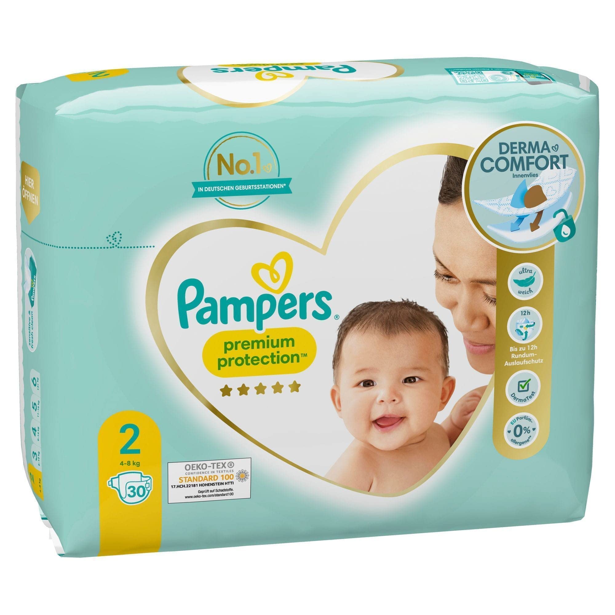 what is the consumption of pampers per month