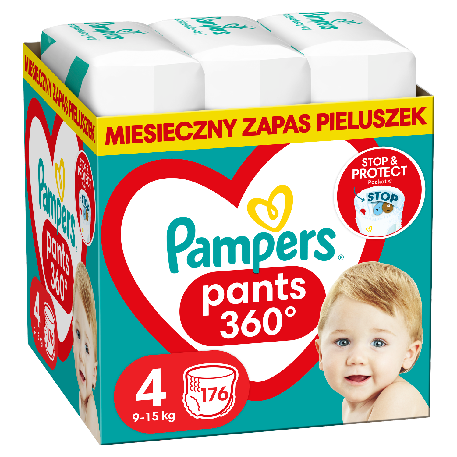 pampers sleep&play pieluchy jednorazowe rozmiar 4 maxi 9-14 kg