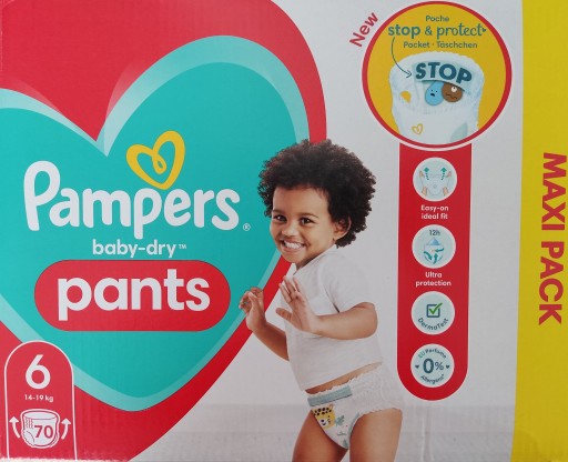 pampers pants pieluchomajtki 3 midi 60 sztuk