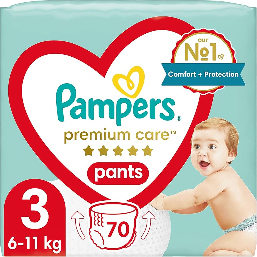 pieluchomajtki pampers pants 4 miesieczne opakowanie