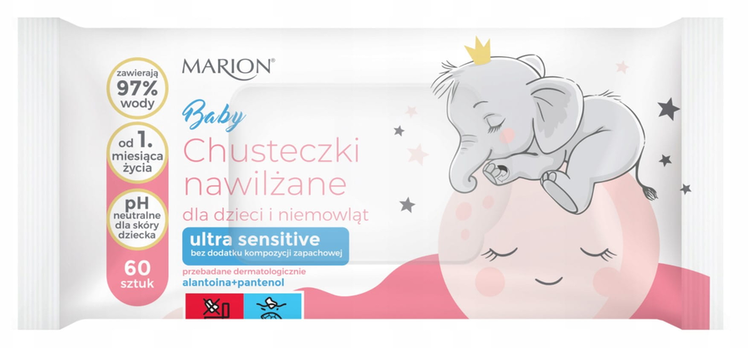 pampers sensitive chusteczki nawilżane 12 szt