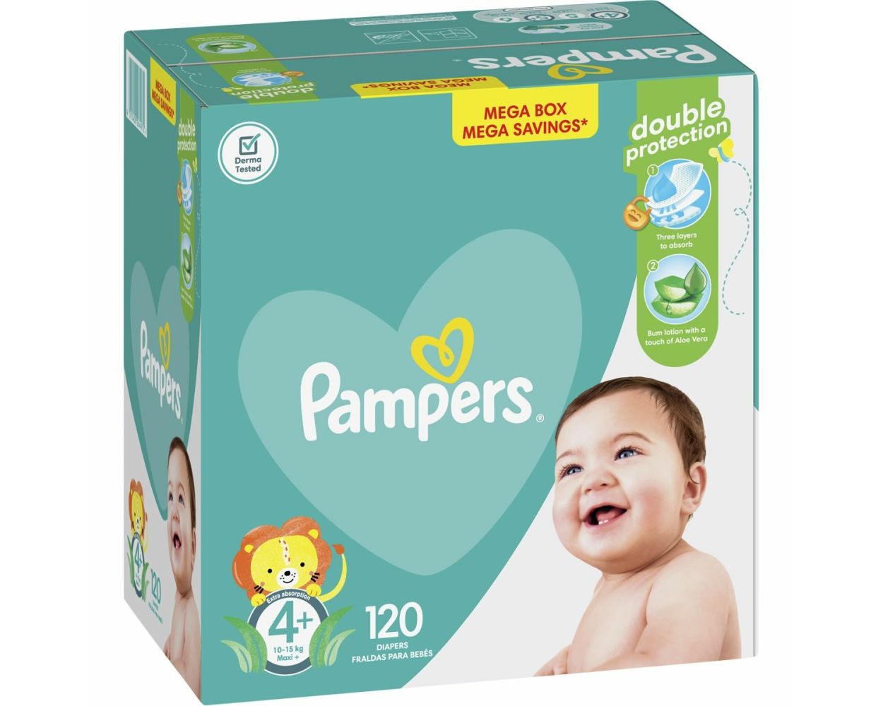 pampers mega pack 2 cena