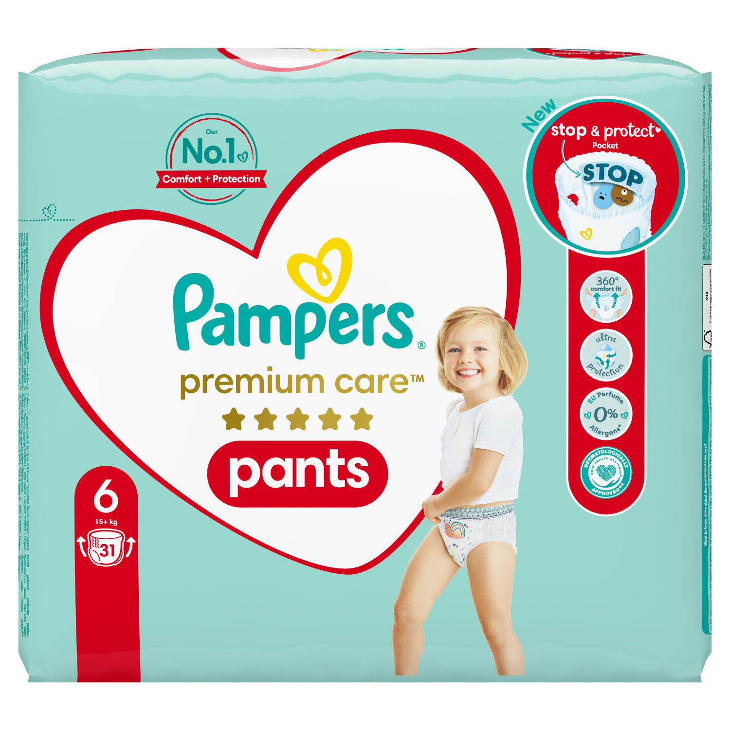 pampers premium dry a active baby