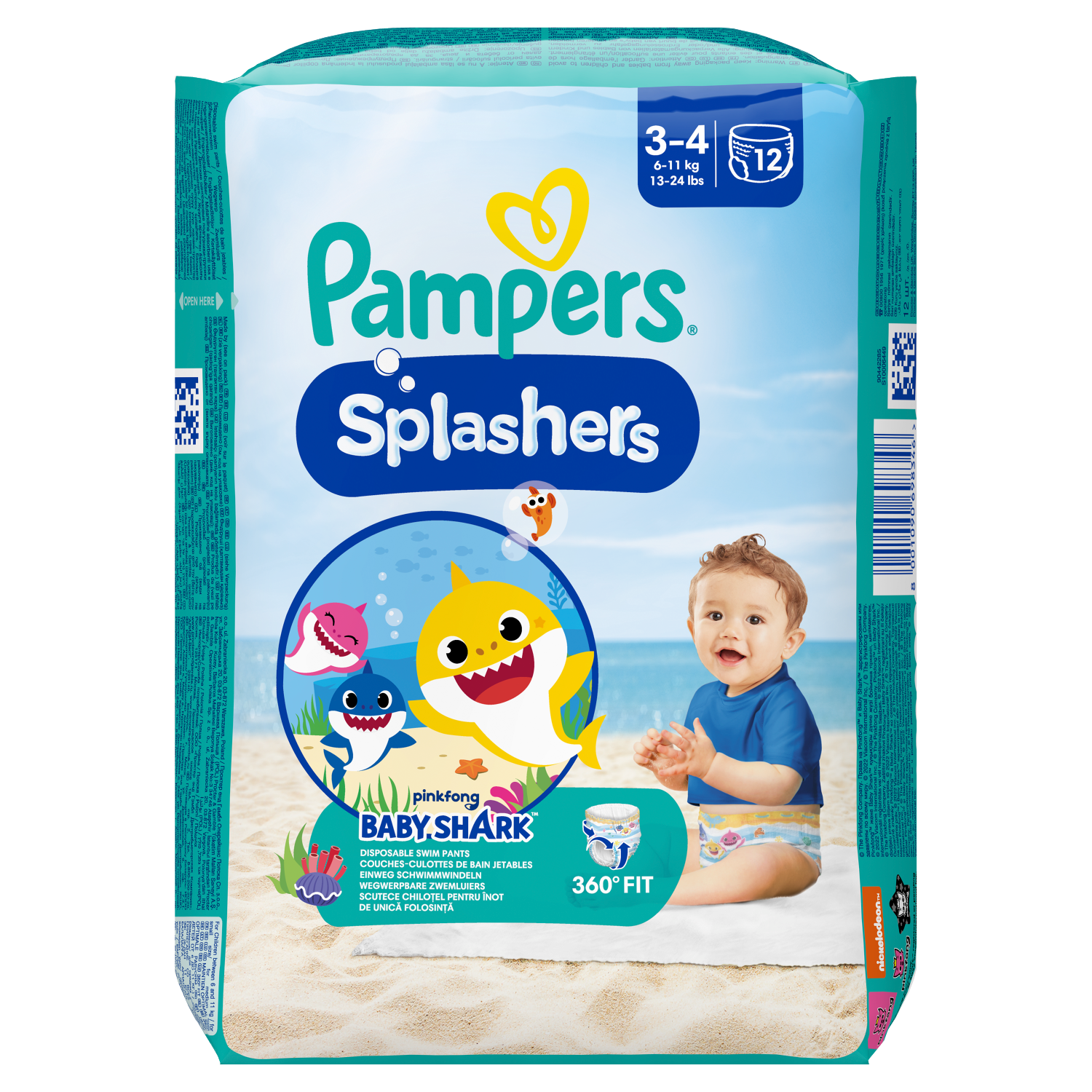 pampers nino