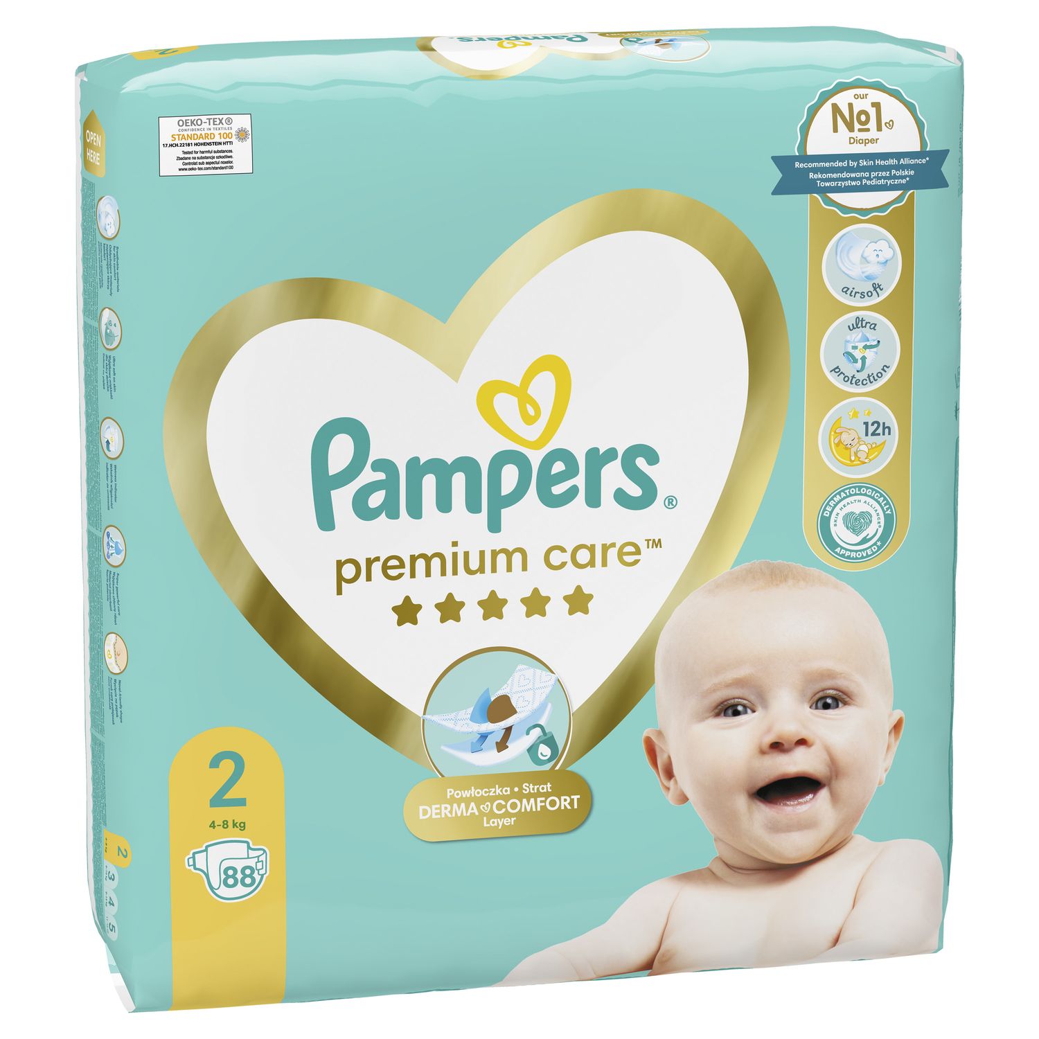 pampers premium care 1 120 szt