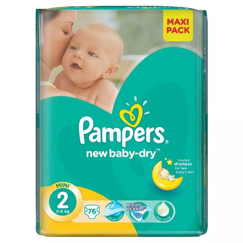 pampers mega paka beby-dry pants