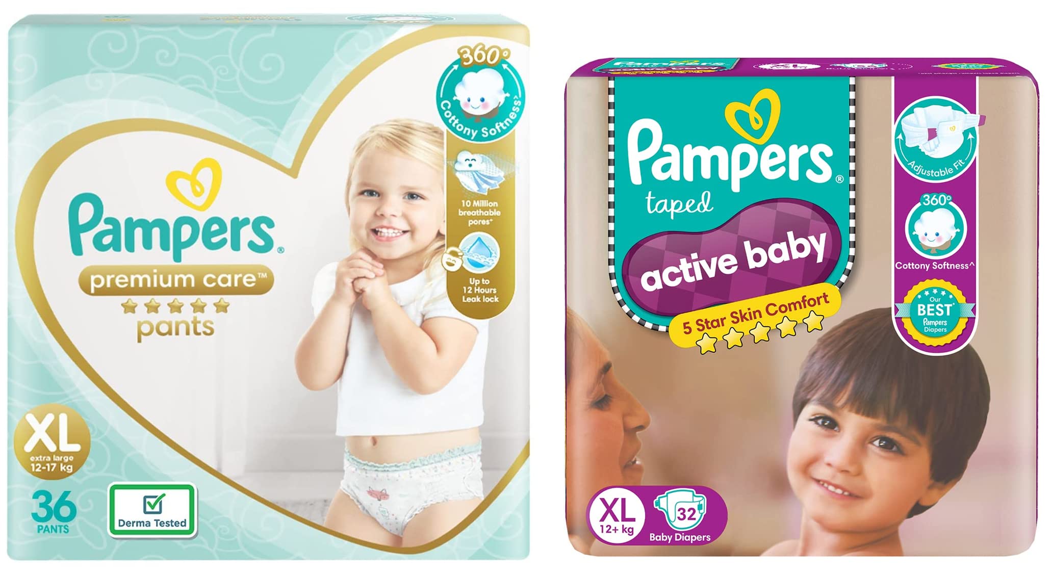 pampers mega box allegro