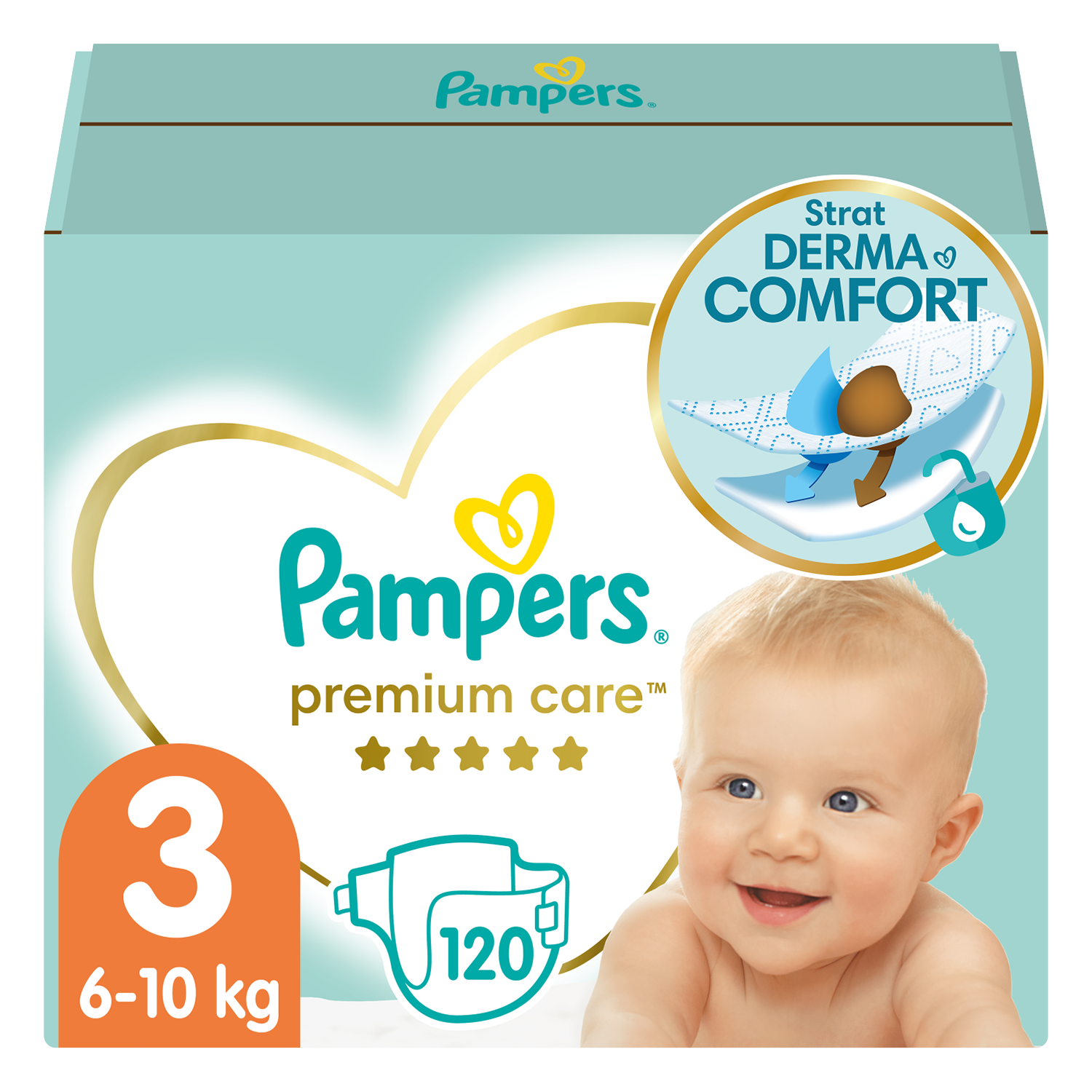 pieluchy pampers premium bod