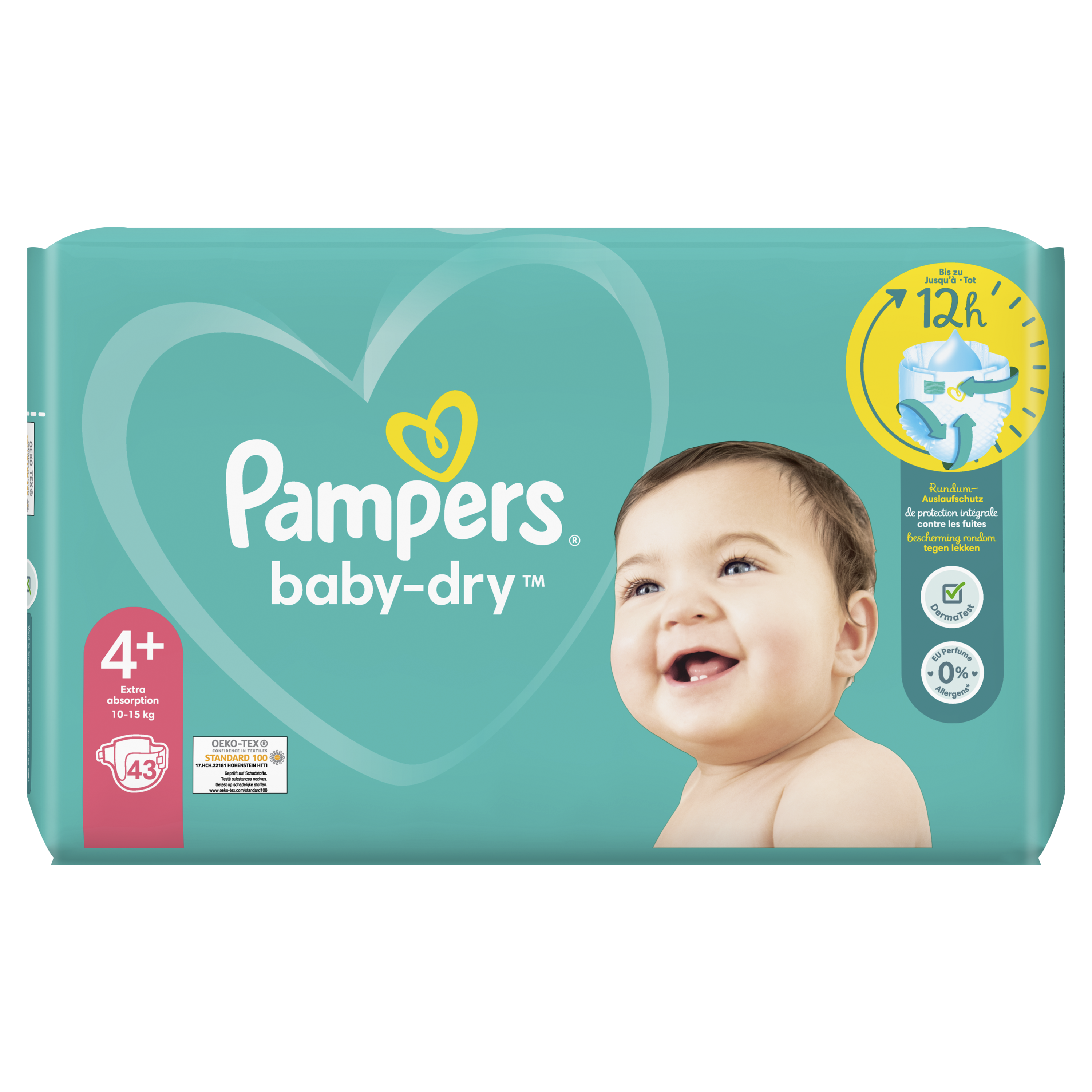 pampers 4 58 sztuk