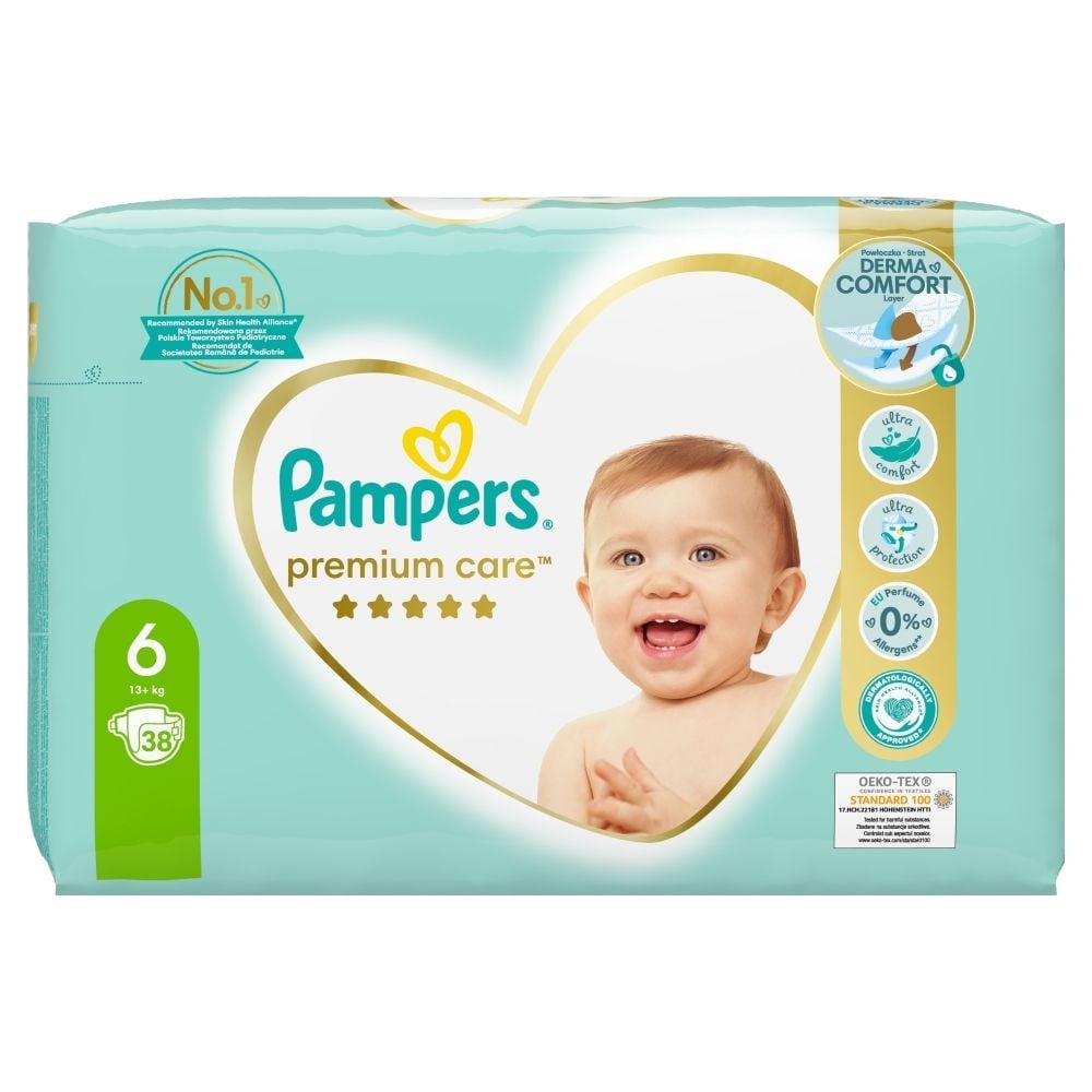 pampers premium care pieluchy 1 newborn 176 szt