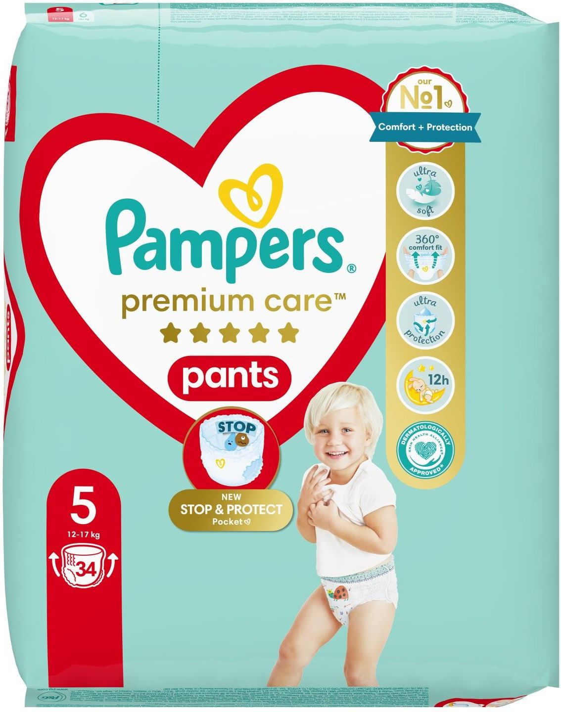 chusteczki nawilżane pampers 6x64