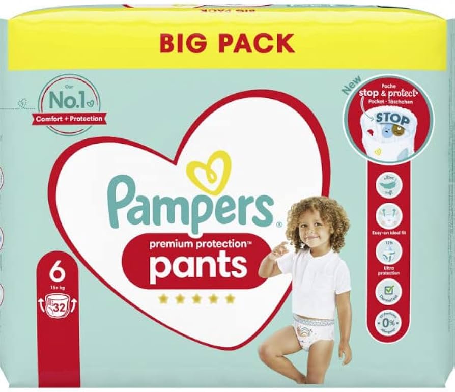 pampers majtki 6 cena