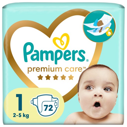 pieluchy pampers różowe i niebieskie