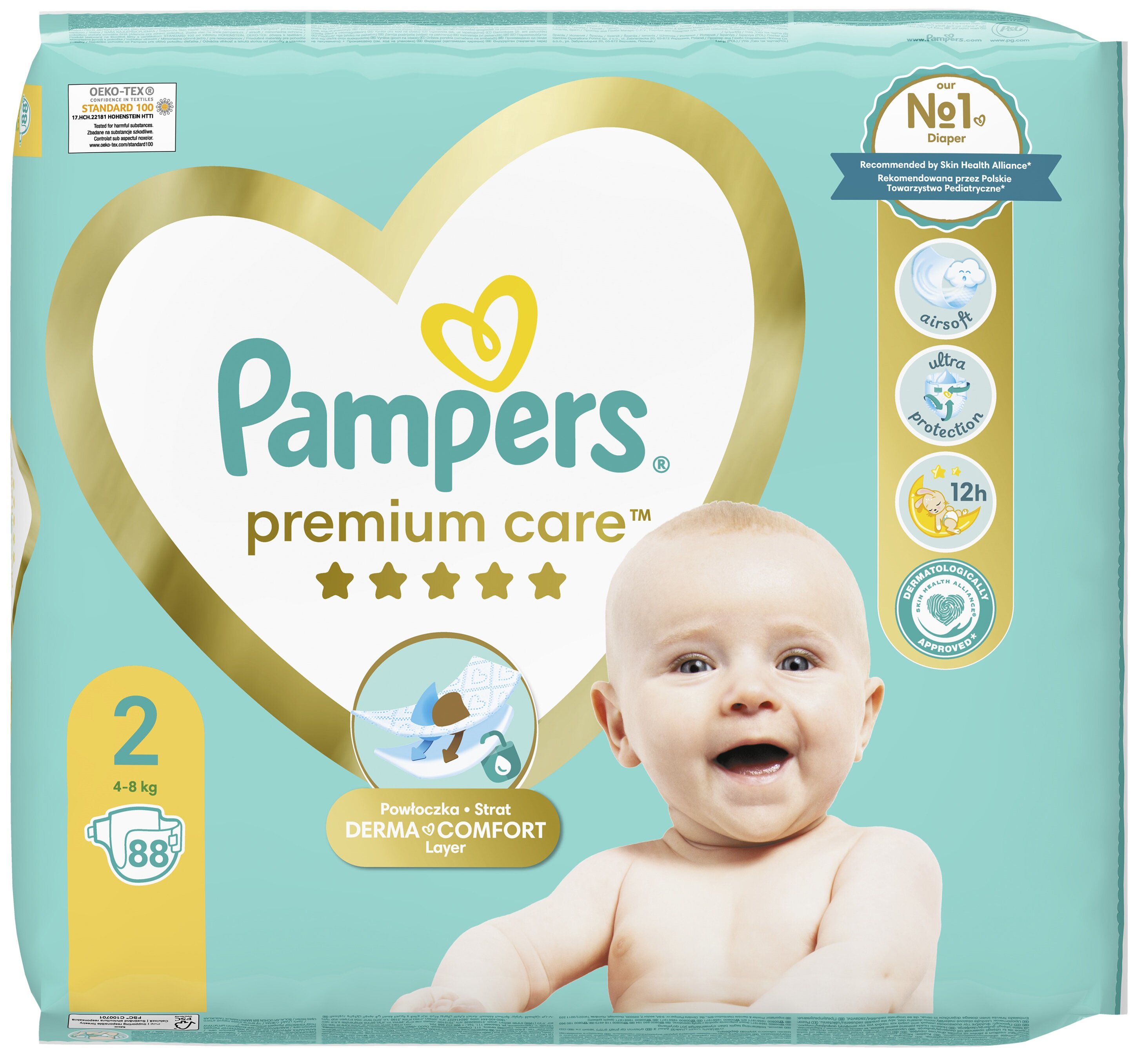 pasek wilgotnosci pampers