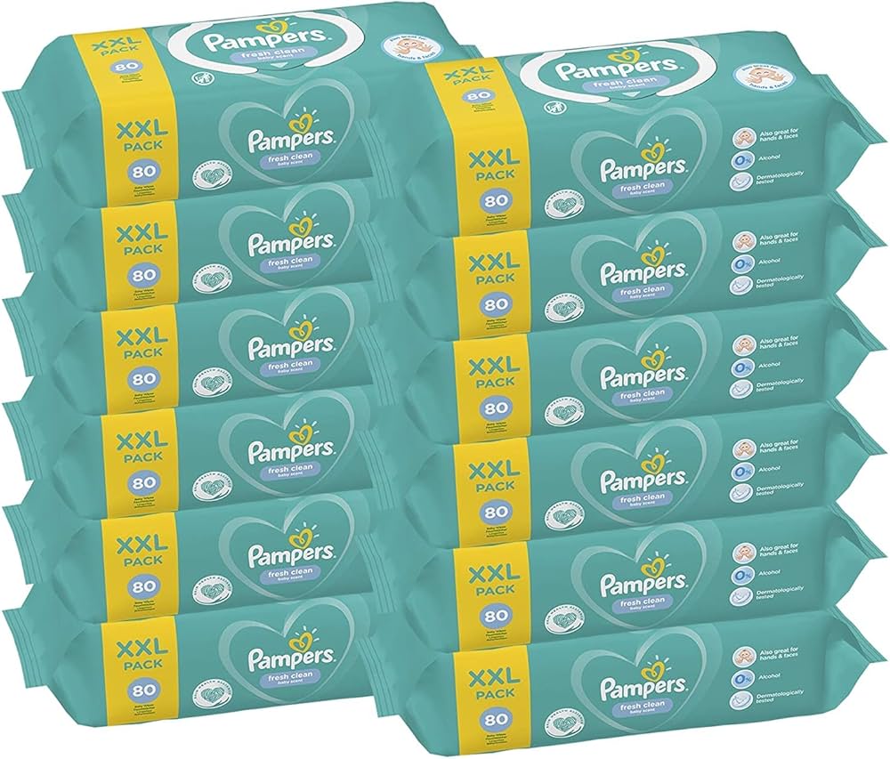 mega pack pampers 4