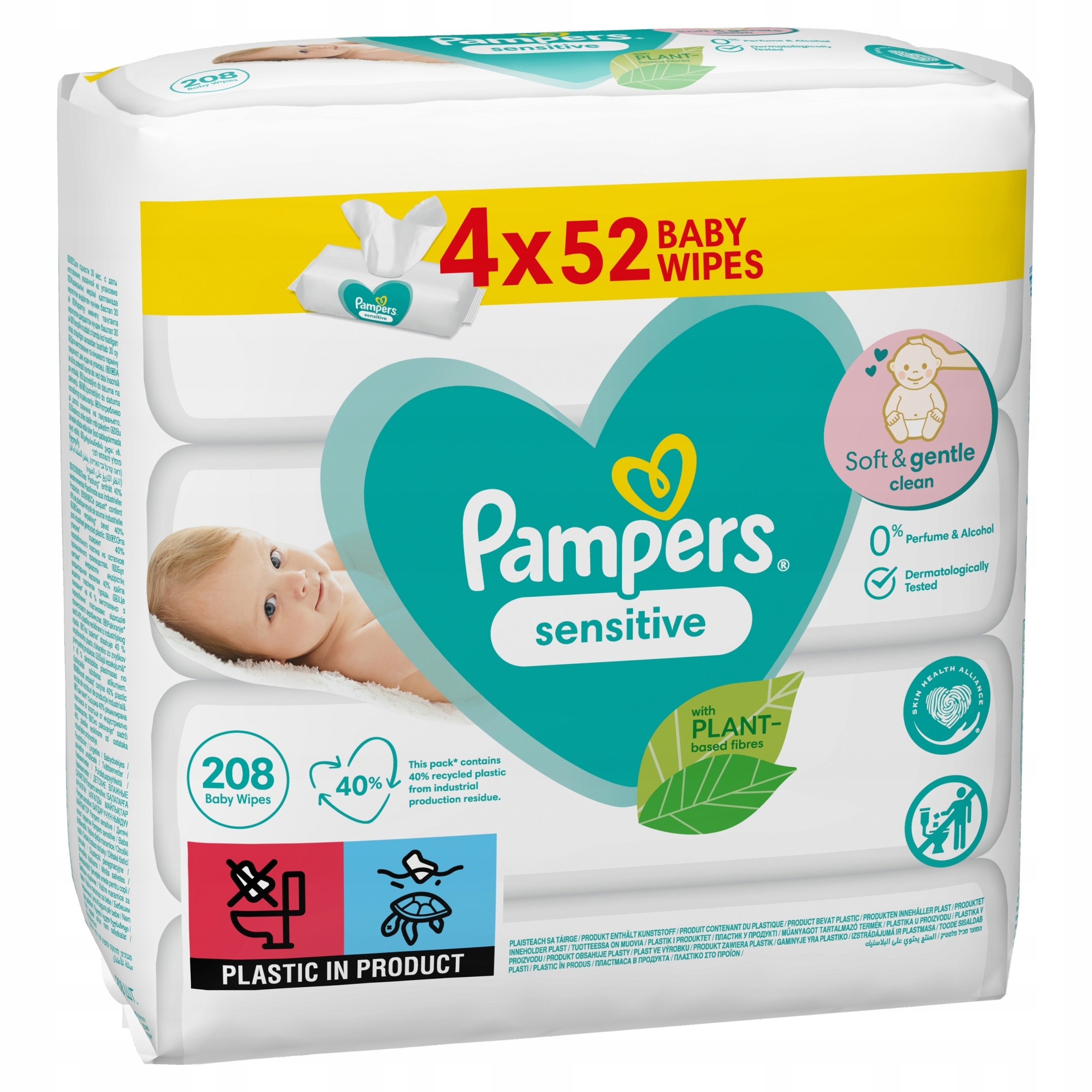 pampers midi 174szt