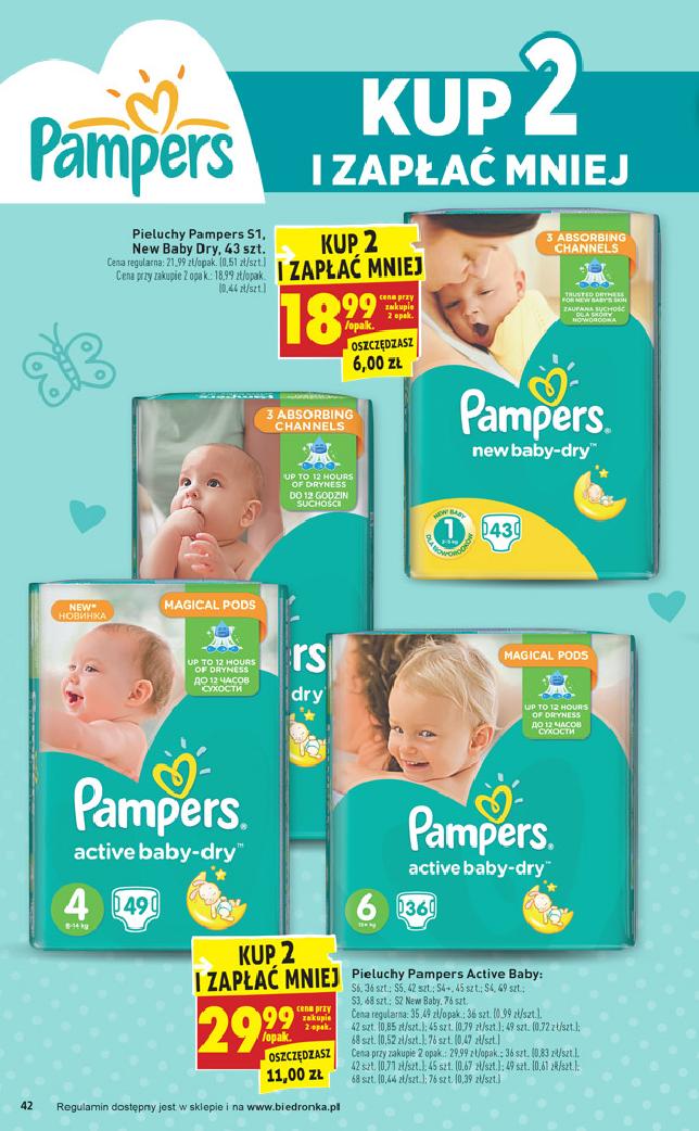 pampers usun konto