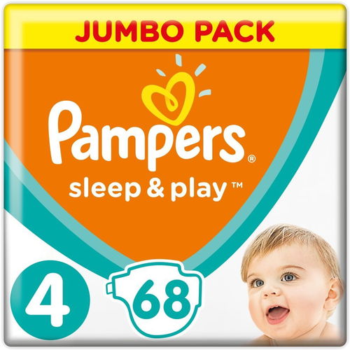 pampers sleep and play 4 box