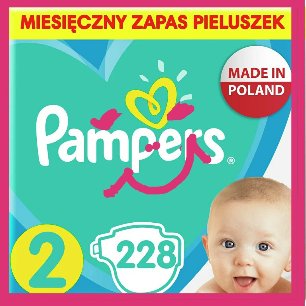 pampers rozmiar 3 44szt