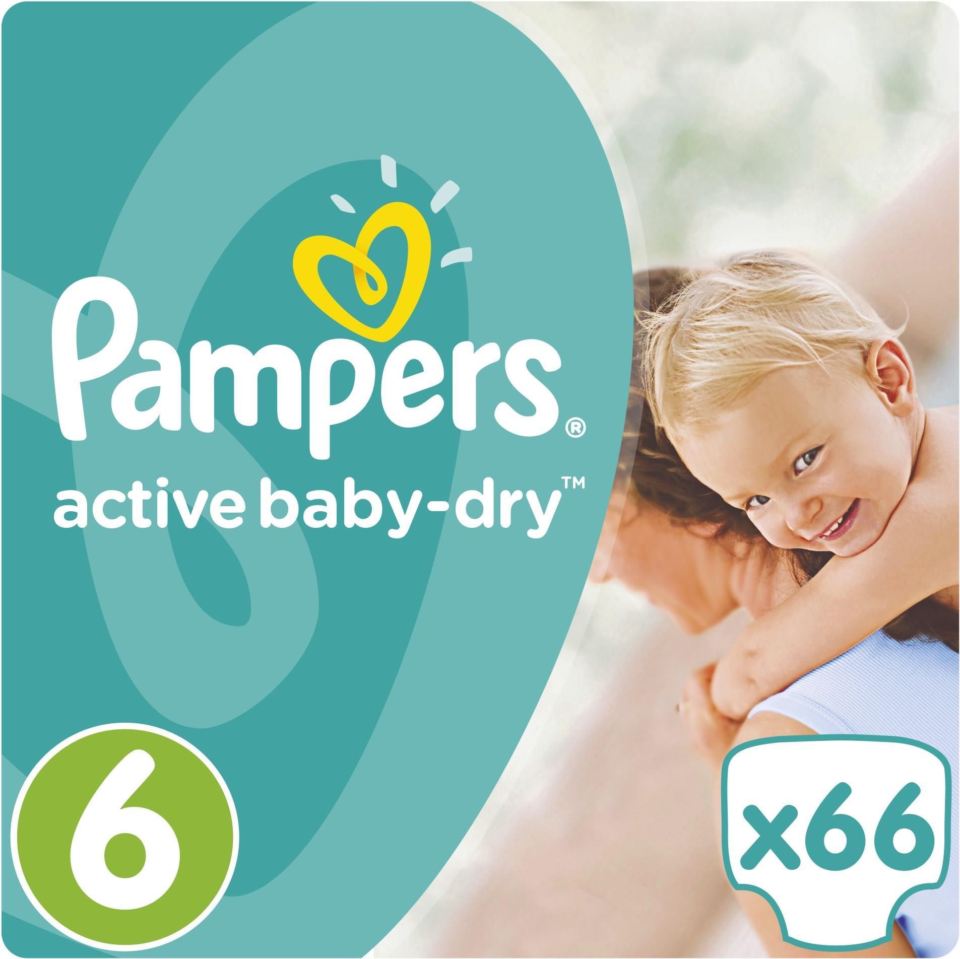 pampers active baby 6 extra large najtaniej