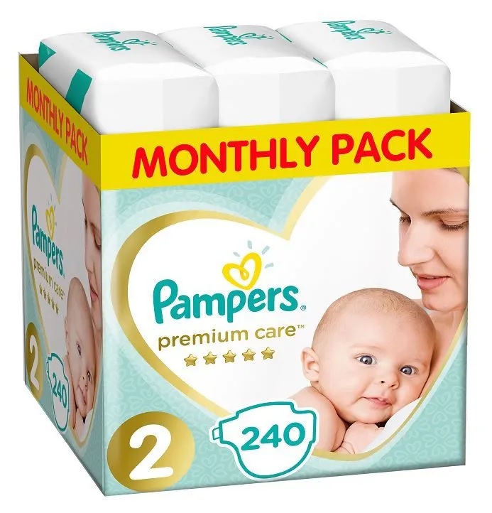 pieluchomajtki pampers premium care pants 4 maxi 44 szt