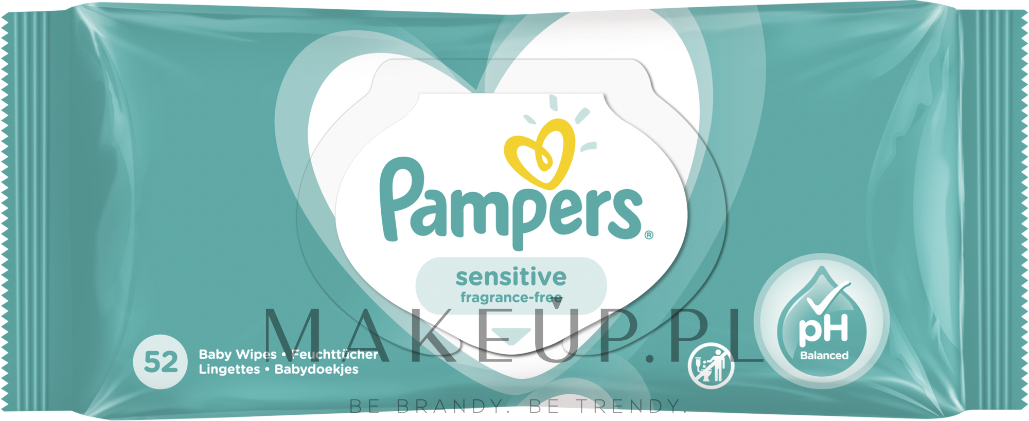 pampers chusteczki sensitive new baby 54 szt