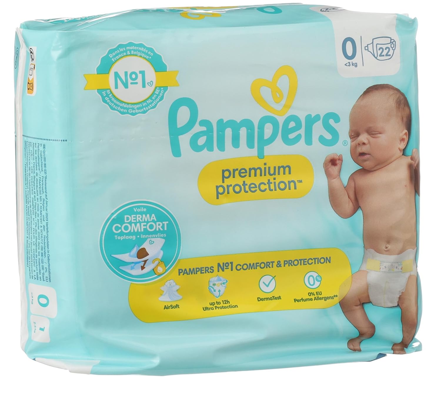 pieluchy pampers 2 active baby dry