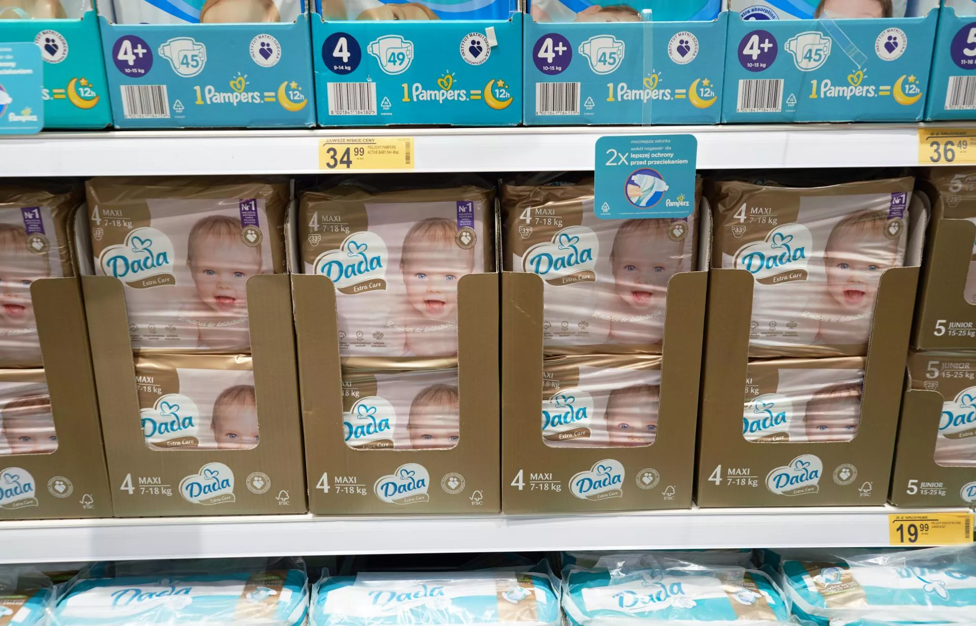 promocja pieluszki pampers premium