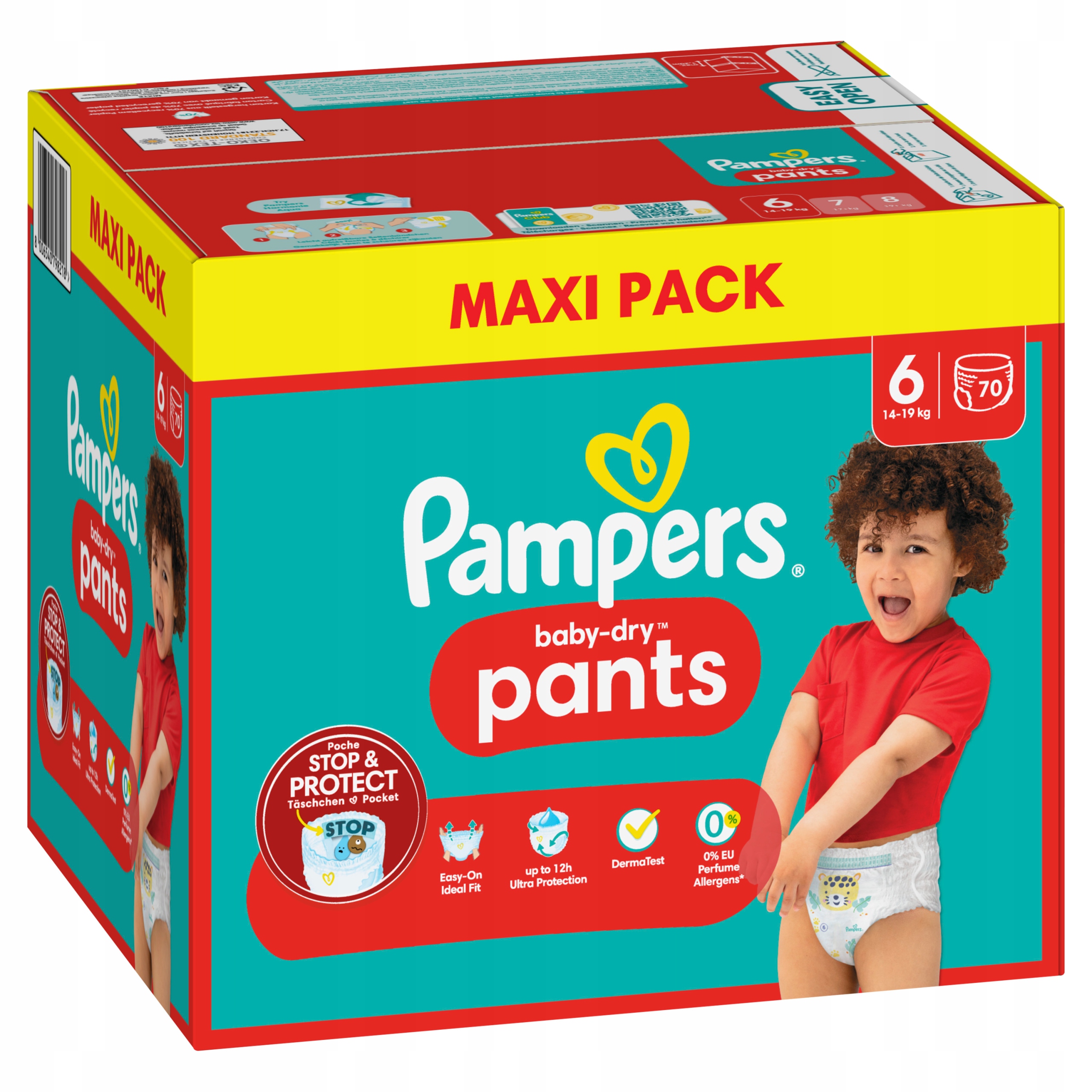 pieluchomajtki pampers roz.6