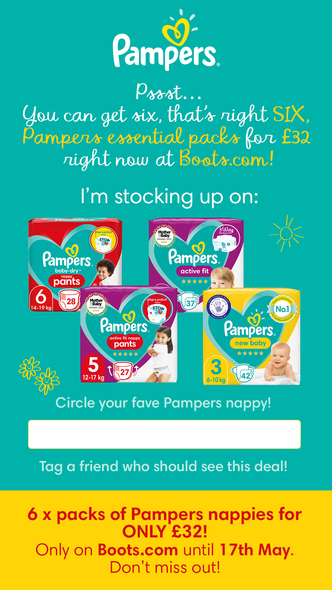 pampers feuchttücher dm