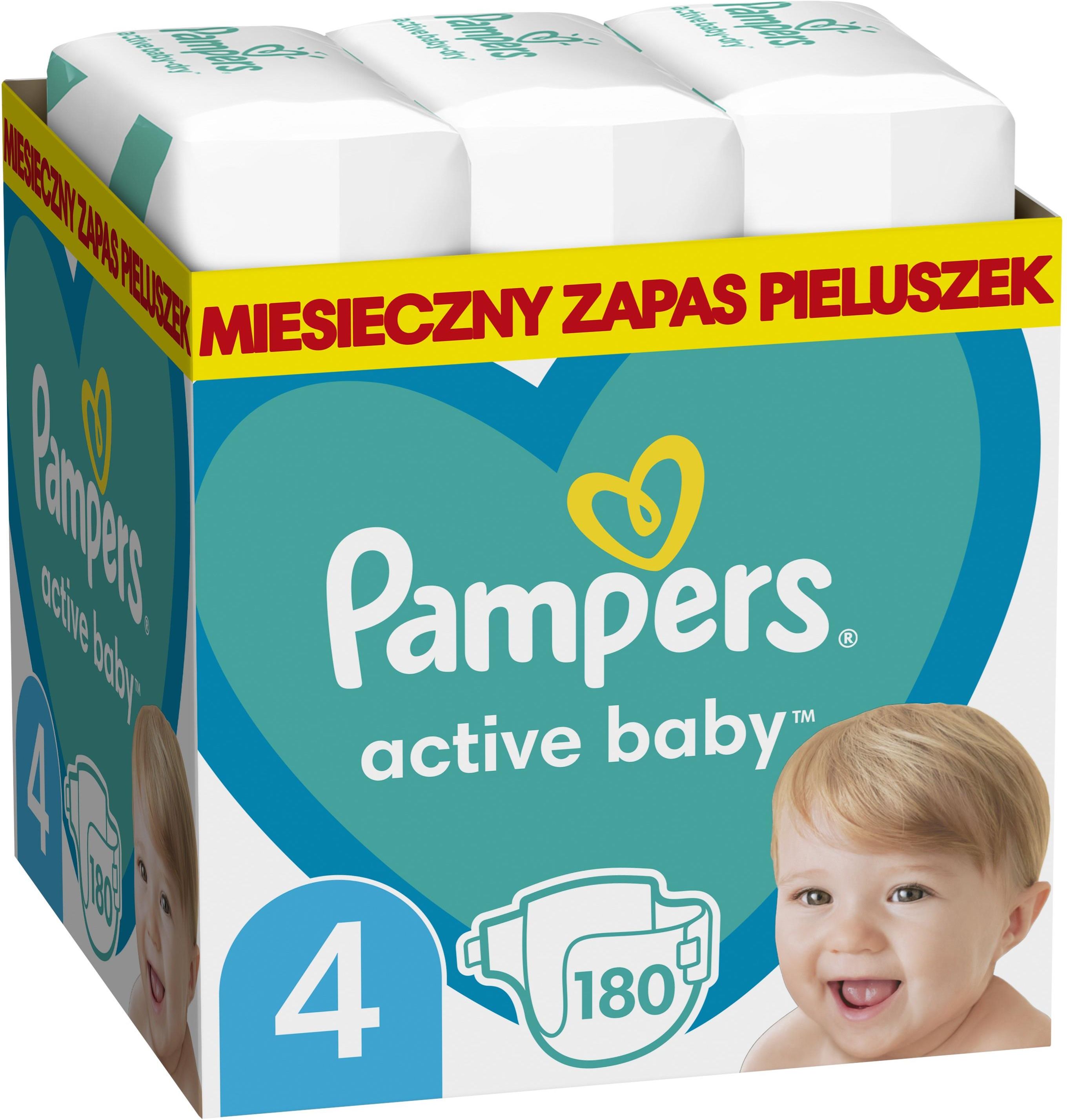 pampers pieluchy active baby 3 midi