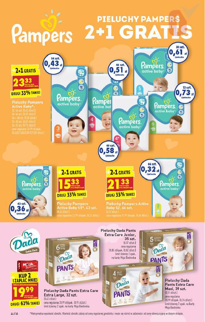 pieluszki pampers premium care żel na pupie dziecka