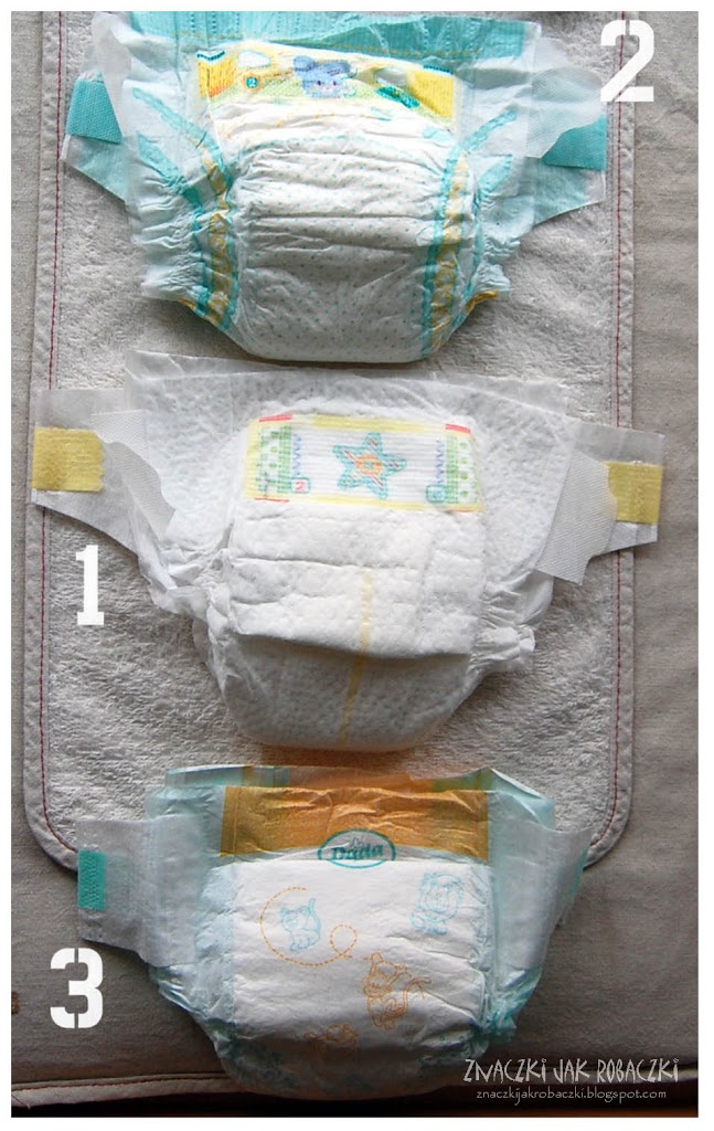 pieluchy pampers care 1