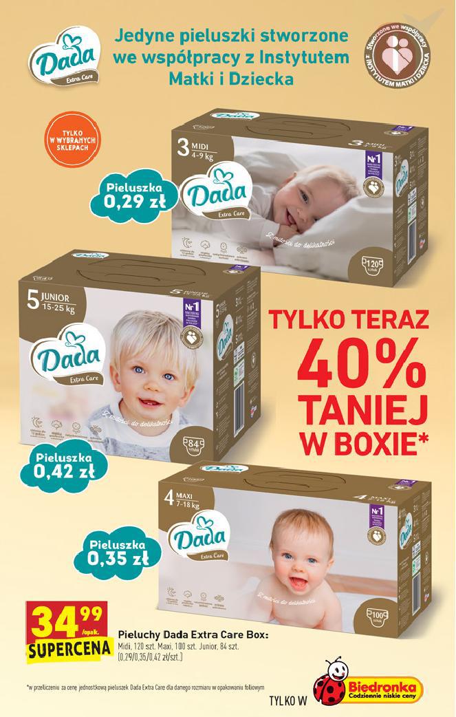 pampers baby dry 6+ extra large sklep