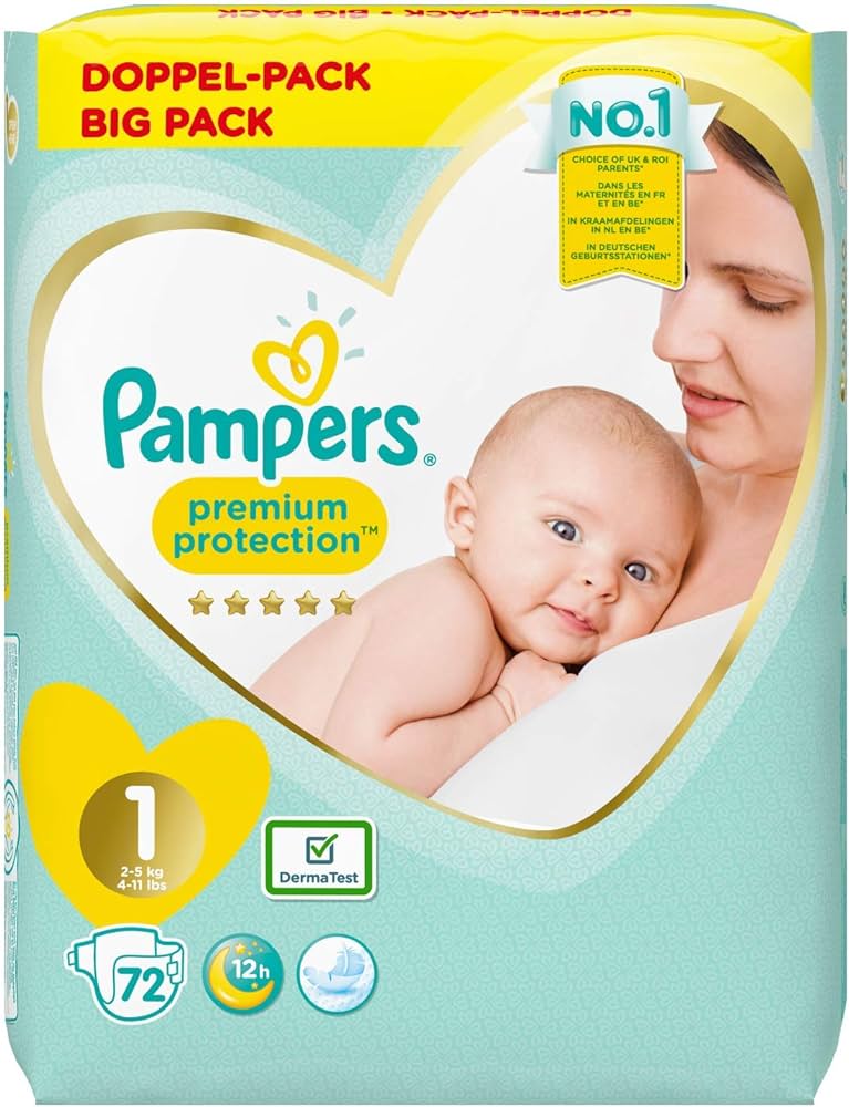 pampers 170 sztuk new borm