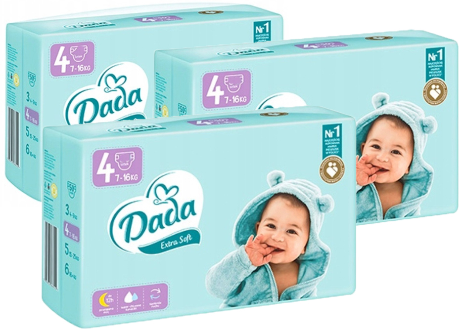 pieluchy dada extra care czy extra soft