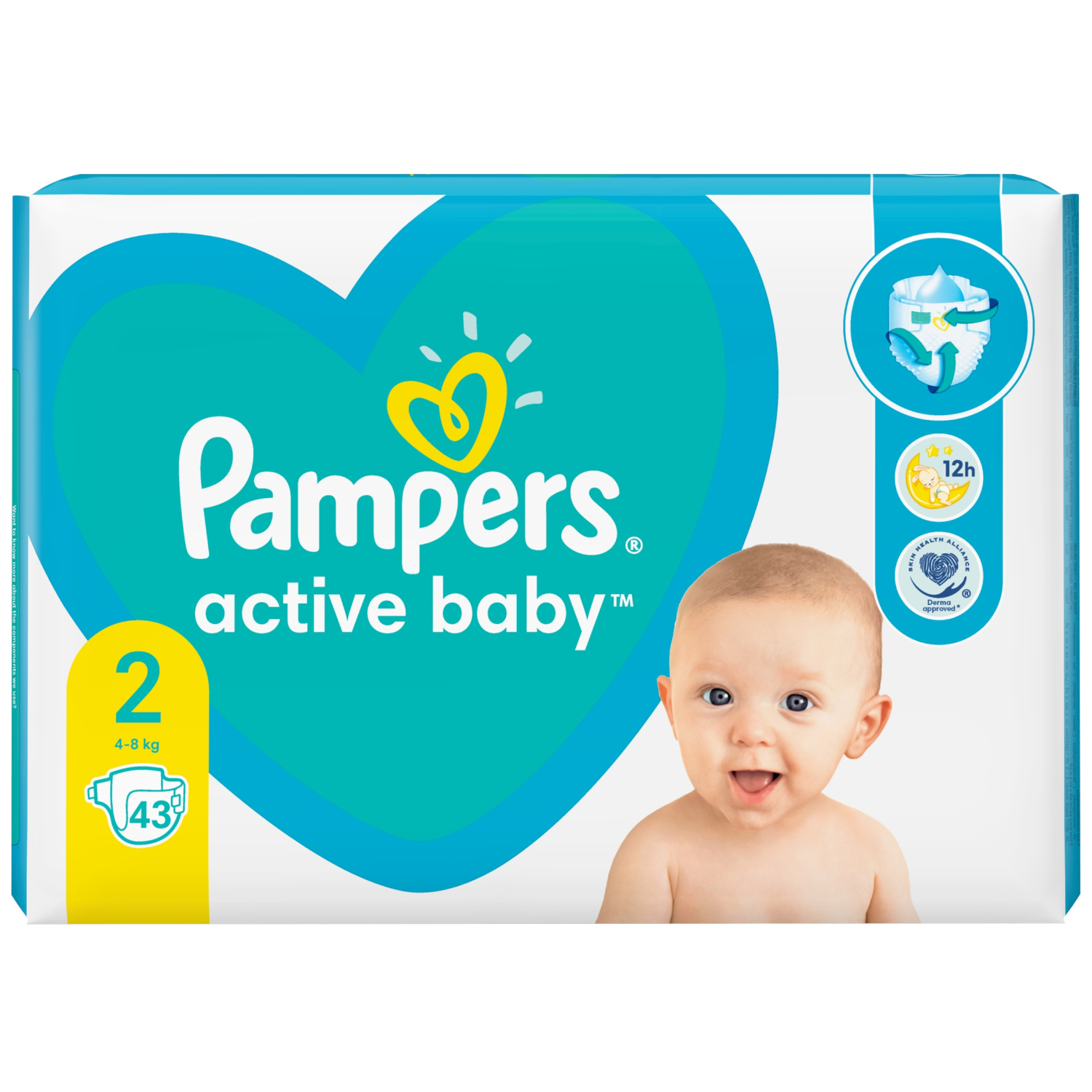 pampers 1 80 szt