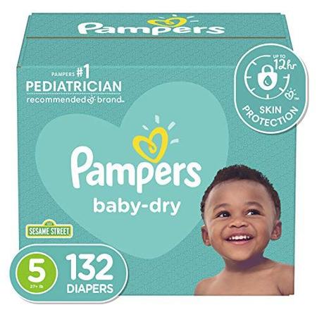 pampers newbaby-dry pieluchy rozmiar 2 mini 3-6kg 66 sztuk