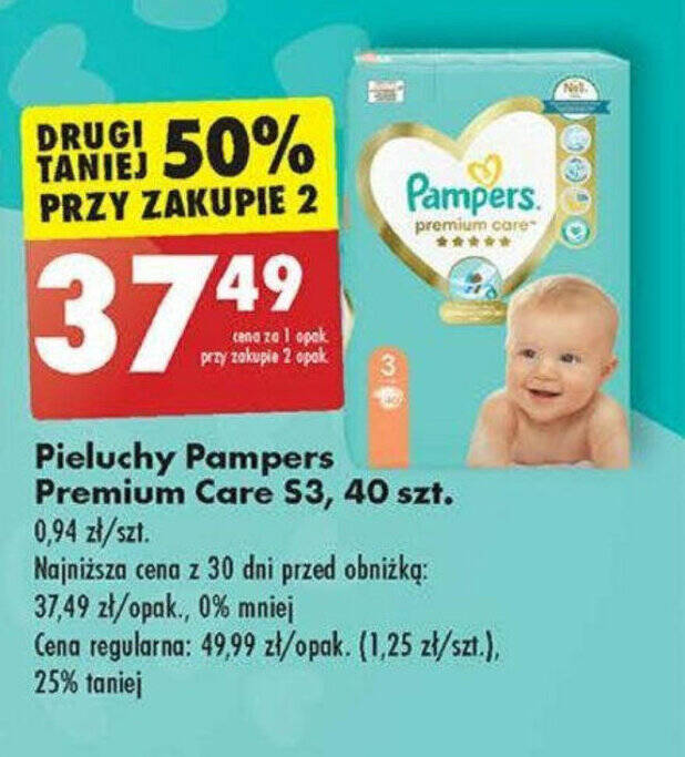 pieluchy pantsy inna firma.nuz pampers